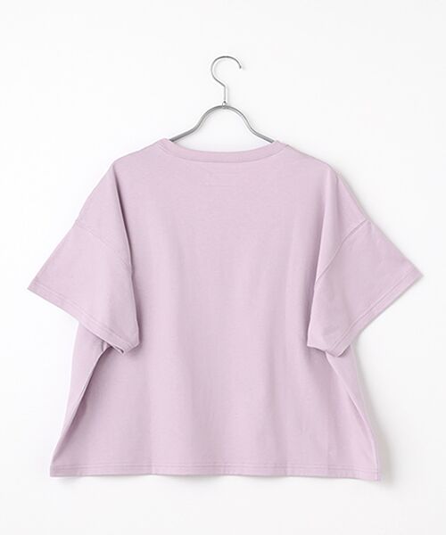 PINK HOUSE / ピンクハウス カットソー | パンジーレース使いカットソー | 詳細3