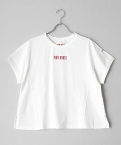 あじさいグラデーションロゴアップリケカットソー （カットソー