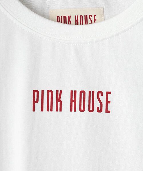 PINK HOUSE / ピンクハウス カットソー | ロゴプリントカットソー | 詳細1