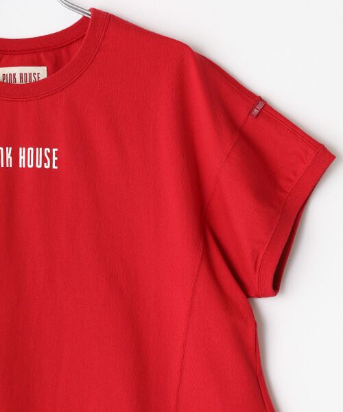 PINK HOUSE / ピンクハウス カットソー | ロゴプリントカットソー | 詳細3