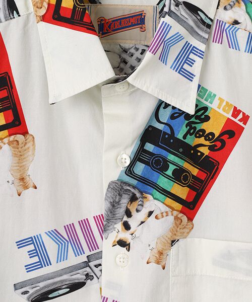 PINK HOUSE / ピンクハウス シャツ・ブラウス | DJ MIKEプリントシャツブラウス | 詳細1