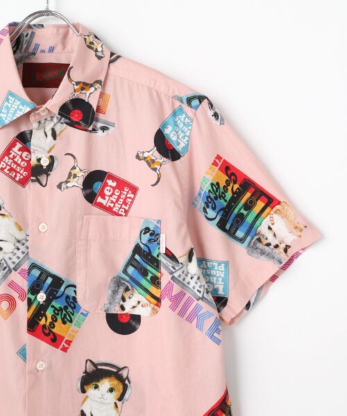 PINK HOUSE / ピンクハウス シャツ・ブラウス | DJ MIKEプリントシャツブラウス | 詳細3