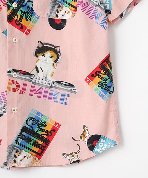 PINK HOUSE / ピンクハウス シャツ・ブラウス | DJ MIKEプリントシャツブラウス | 詳細4