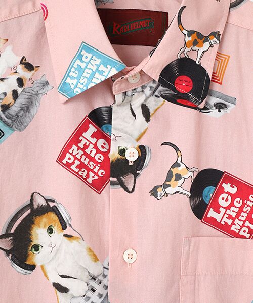 PINK HOUSE / ピンクハウス シャツ・ブラウス | DJ MIKEプリントシャツブラウス | 詳細5