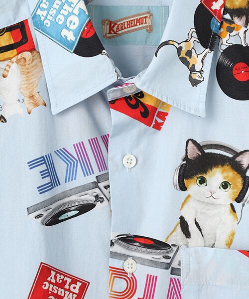 PINK HOUSE / ピンクハウス シャツ・ブラウス | DJ MIKEプリントシャツブラウス | 詳細7