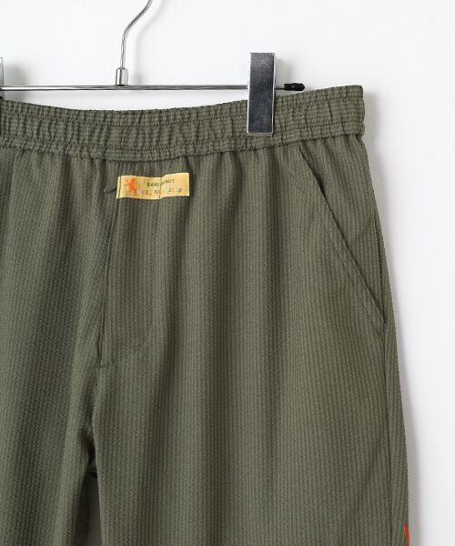 PINK HOUSE / ピンクハウス その他パンツ | ロゴ刺繍入りクールマックスサッカーパンツ | 詳細4