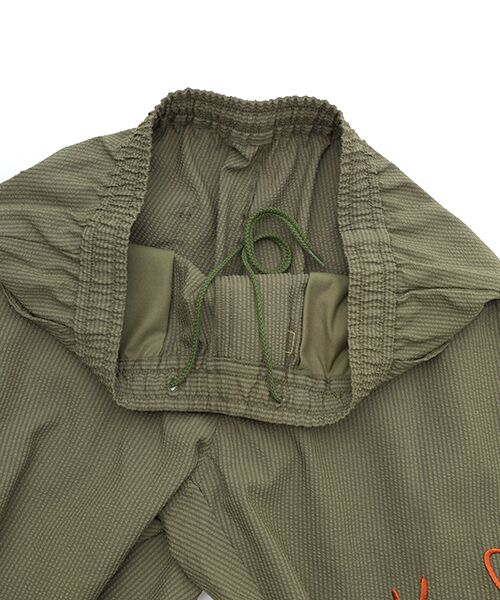 PINK HOUSE / ピンクハウス その他パンツ | ロゴ刺繍入りクールマックスサッカーパンツ | 詳細7