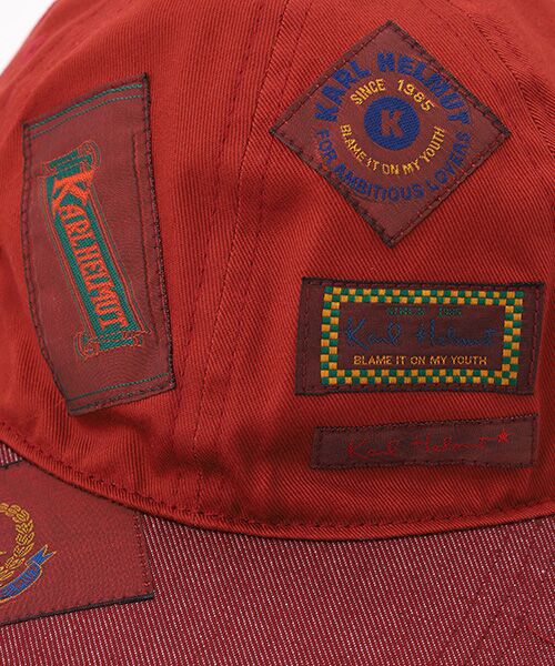 PINK HOUSE / ピンクハウス キャップ | ネームワッペン使いキャップ | 詳細5