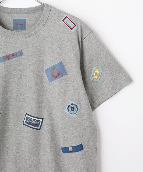 PINK HOUSE / ピンクハウス Tシャツ | ネームワッペンいっぱいＴシャツ | 詳細6