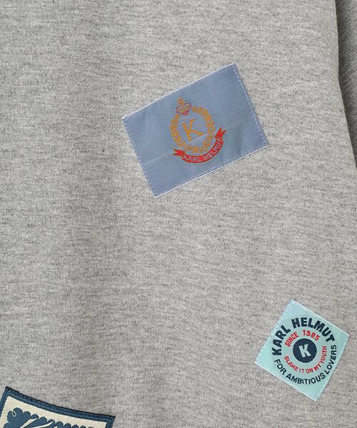 PINK HOUSE / ピンクハウス Tシャツ | ネームワッペンいっぱいＴシャツ | 詳細9