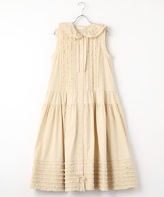 PINK HOUSE / ピンクハウス ロング・マキシ丈ワンピース | フード付きノースリーブワンピース