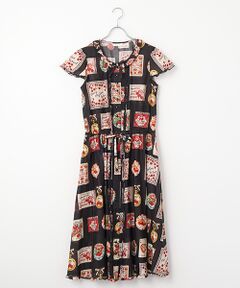 PINK HOUSE / ピンクハウス ロング・マキシ丈ワンピース | チェリープリントミディワンピース