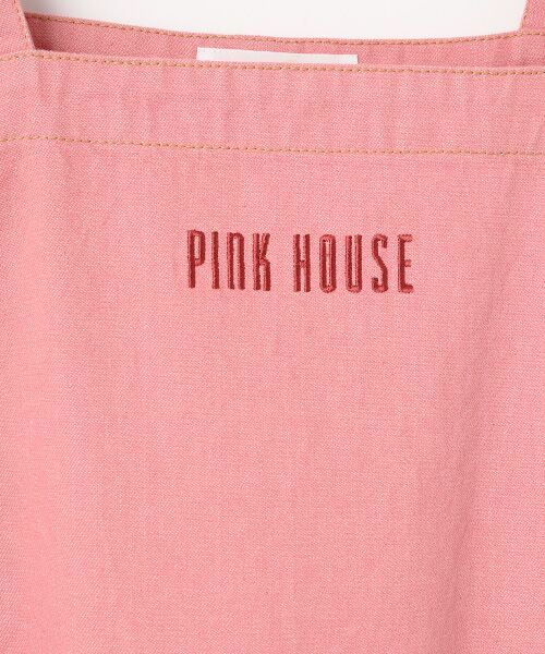 【超美品】PINK HOUSE ジャンパー スカート F size PINK HOUSE ジャンパースカート ネームワッペンいっぱい