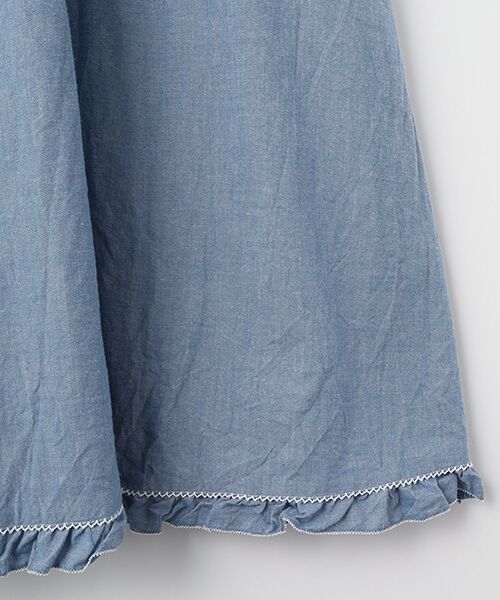 PINK HOUSE / ピンクハウス ロング・マキシ丈ワンピース | ●ダンガリーワンピース | 詳細5