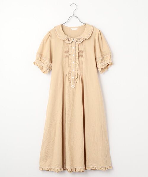 驚きの値段で ダンガリーワンピース （ロング・マキシ丈ワンピース）｜PINK ワンピース