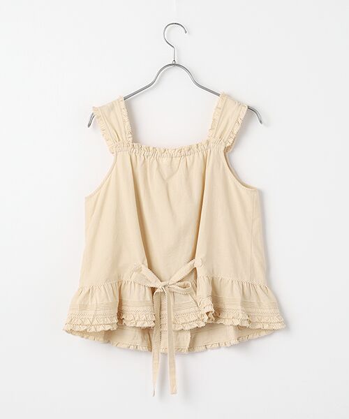 PINK HOUSE / ピンクハウス シャツ・ブラウス | フリル使いキャミソールブラウス | 詳細3