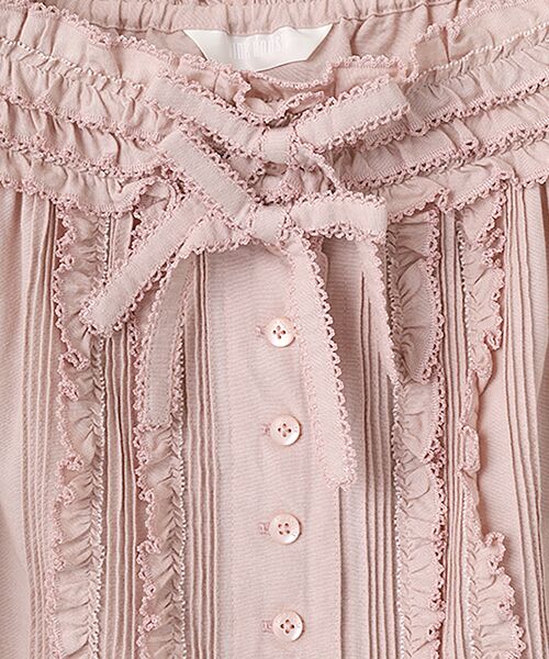 PINK HOUSE / ピンクハウス シャツ・ブラウス | フリル使いキャミソールブラウス | 詳細5