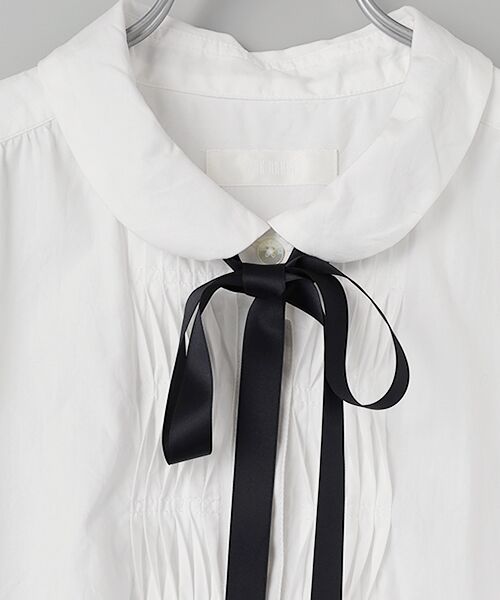 PINK HOUSE / ピンクハウス シャツ・ブラウス | リボンタイ付きシャツブラウス | 詳細2
