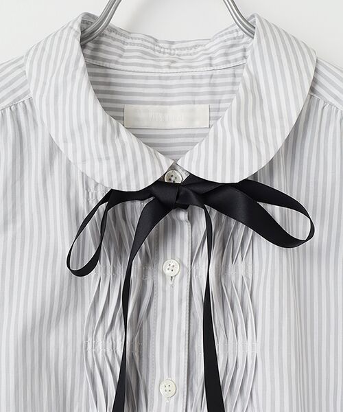 PINK HOUSE / ピンクハウス シャツ・ブラウス | リボンタイ付きシャツブラウス | 詳細6