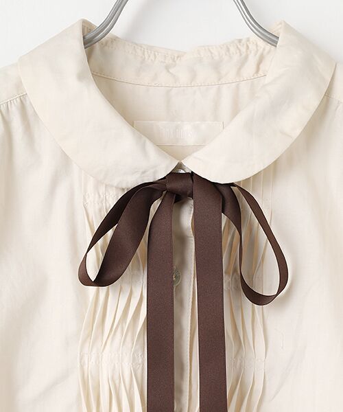 PINK HOUSE / ピンクハウス シャツ・ブラウス | リボンタイ付きシャツブラウス | 詳細8
