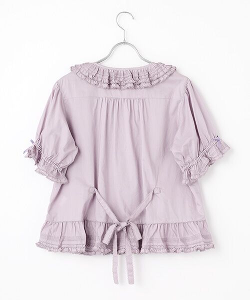 ピンクハウス♥サテンリボン＆フリルいっぱいのブラウス ピンクハウス♥サテンリボン＆フリルいっぱいのブラウス