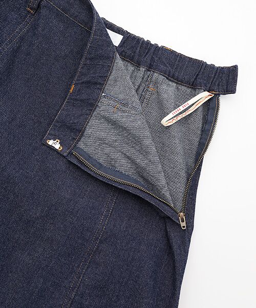 PINK HOUSE / ピンクハウス デニムスカート | ギンガムチェック使いデニムスカート | 詳細6