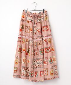現行品、完売品　ダンガリー、ローンスカート ダンガリー×ローンフリルスカート｜ピンクハウスオフィシャル