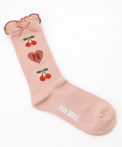 いちごモチーフソックス｜ピンクハウスオフィシャルオンライン