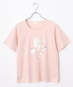 タグ付き♥桜TeddyプリントカットソーTシャツPINKHOUSEピンクハウス 桜Teddyプリントカットソー｜ピンクハウスオフィシャル