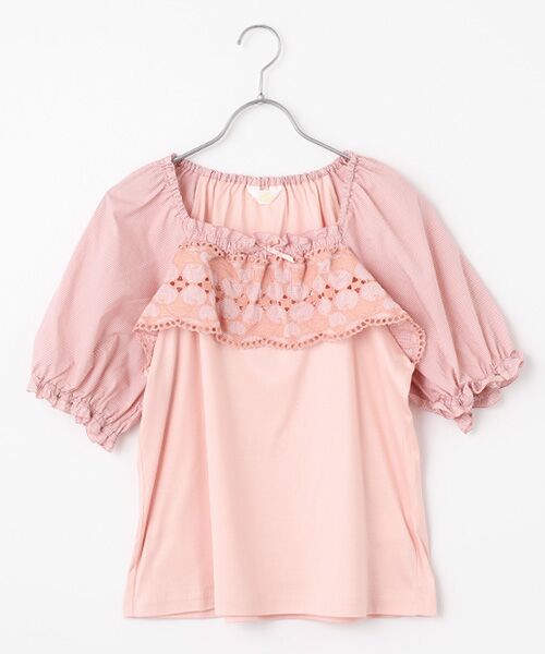PINK HOUSE / ピンクハウス チェリーレース使いカットソー チェリーレース使いカットソー （カットソー）｜PINK HOUSE