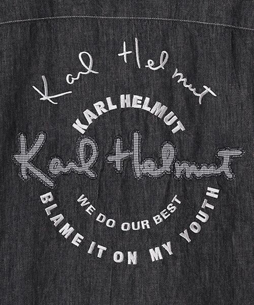 PINK HOUSE / ピンクハウス シャツ・ブラウス | ギンガムチェック使いデニムシャツブラウス | 詳細2