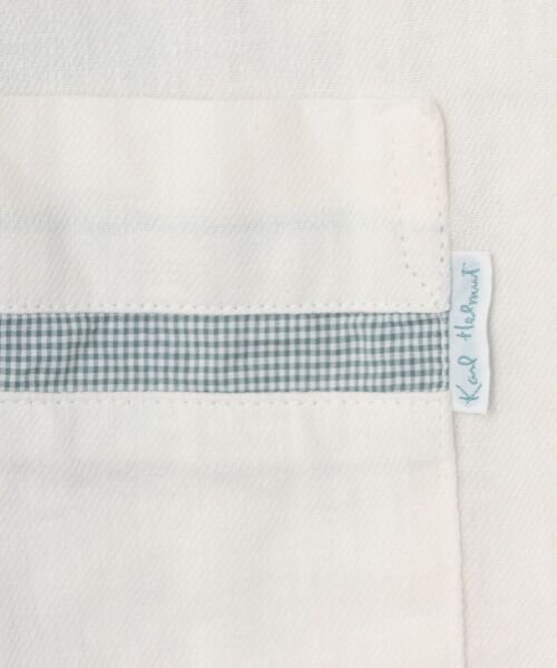 PINK HOUSE / ピンクハウス シャツ・ブラウス | ギンガムチェック使いデニムシャツブラウス | 詳細3