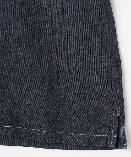 PINK HOUSE / ピンクハウス シャツ・ブラウス | ギンガムチェック使いデニムシャツブラウス | 詳細8