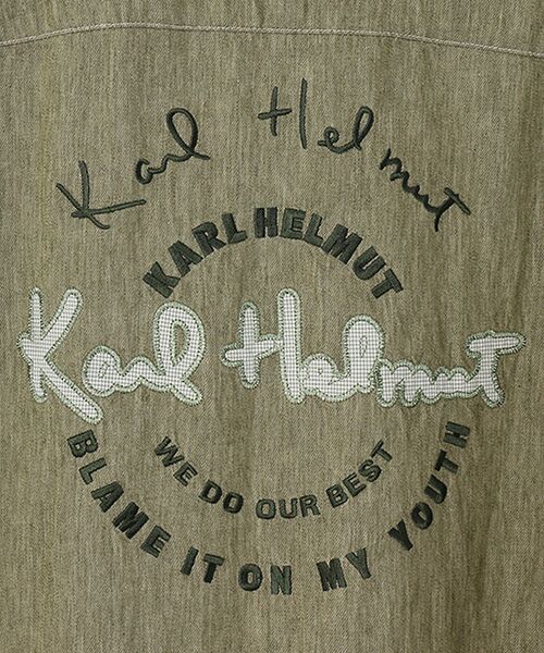 PINK HOUSE / ピンクハウス シャツ・ブラウス | ギンガムチェック使いデニムシャツブラウス | 詳細15