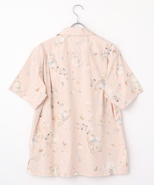 PINK HOUSE / ピンクハウス シャツ・ブラウス | さざ波とねこプリントシャツブラウス | 詳細2