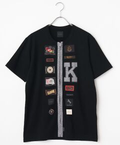 セール】 【P'MAS×Karl Helmut】イニシャルロゴプリントTシャツ