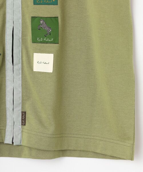 PINK HOUSE / ピンクハウス カーディガン・ボレロ | ネームワッペンいっぱいジップアップカーディガン | 詳細6