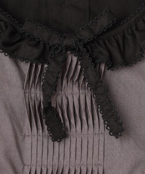 PINK HOUSE / ピンクハウス ロング・マキシ丈ワンピース | タブリエ付きワンピース | 詳細1