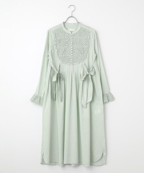 PINK HOUSE/ピンクハウス キャンブリックワンピース グリーン F PINK HOUSE/ピンクハウス キャンブリックワンピース グリーン F