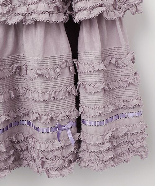 希少✨ピンクハウス デニム 長袖 ロングワンピース ベルト レース 希少✨ピンクハウス デニム 長袖 ロングワンピース ベルト レース 希少