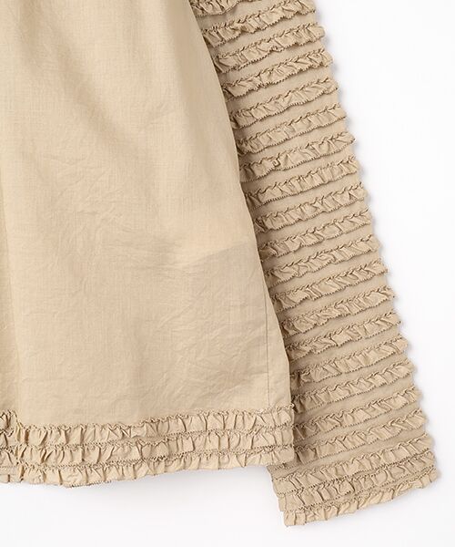 PINK HOUSE / ピンクハウス シャツ・ブラウス | 袖フリル使いローンブラウス | 詳細6