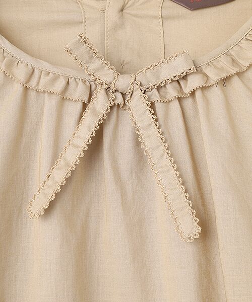 PINK HOUSE / ピンクハウス シャツ・ブラウス | 袖フリル使いローンブラウス | 詳細7