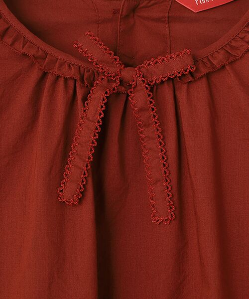 PINK HOUSE / ピンクハウス シャツ・ブラウス | 袖フリル使いローンブラウス | 詳細9