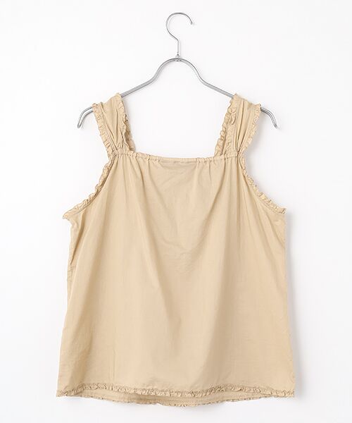 PINK HOUSE / ピンクハウス キャミソール・チューブトップ | フリル使いローンキャミソール | 詳細3