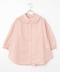 PINK HOUSE ピンクハウス チュニック ブラウス ローズ柄 トップス セール】 フラワリィローズチュニックブラウス （チュニック