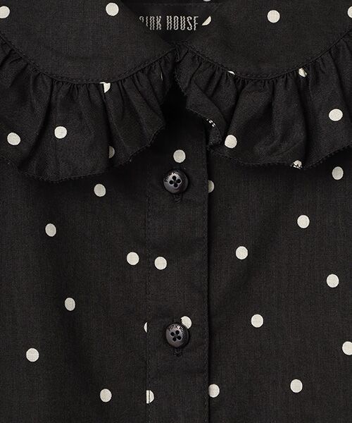 PINK HOUSE / ピンクハウス シャツ・ブラウス | 水玉プリントブラウス | 詳細1