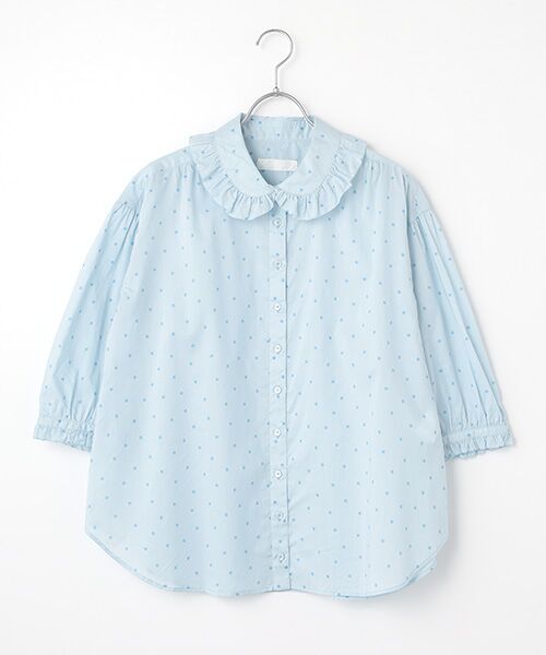 ピンクハウス　PINK HOUSE デニムワンピース シャツ　ロング丈　S kotohayokozawa×PINK HOUSE DENIM JUMPER SKIRT （ロング