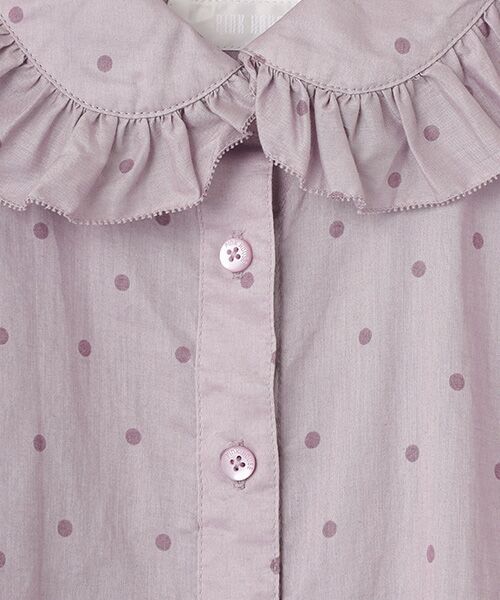PINK HOUSE / ピンクハウス シャツ・ブラウス | 水玉プリントブラウス | 詳細7