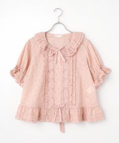 #snc 洋服屋 Youfukuya カットソー L ピンク系 半袖 レース スパンコール 美品 タグ付き レディース [949145] 20210323_1ba027.jpeg