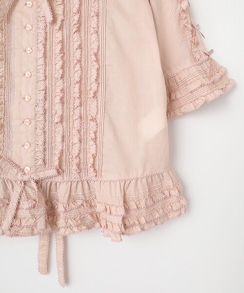 PINK HOUSE / ピンクハウス シャツ・ブラウス | ローンフリルブラウス | 詳細5